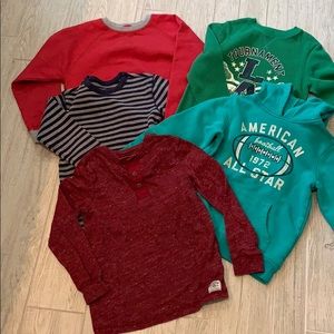 Boys long sleeve lot